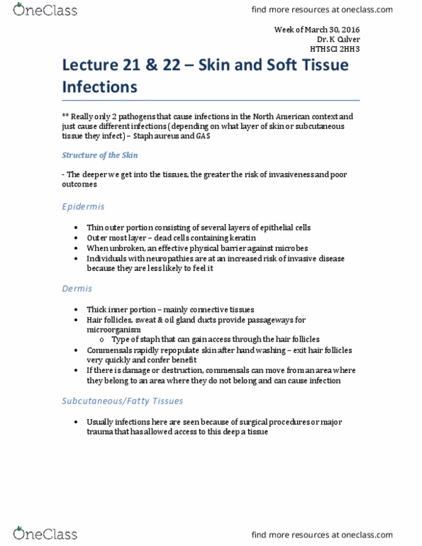 HTHSCI 2HH3 Lecture Notes - Lecture 21: Immunoglobulin Therapy, Hypotension, Sepsis thumbnail