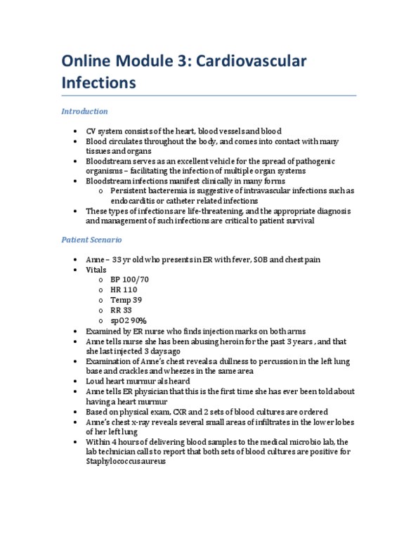 HTHSCI 2HH3 Lecture Notes - Lecture 3: Venipuncture, Asepsis, Gram Staining thumbnail