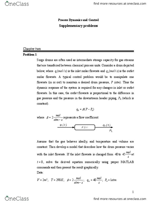 ENCH 429 Lecture Notes - Lecture 2: Batch Reactor, Activation Energy, Gas Constant thumbnail