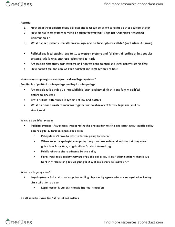 SOSA 1050X Lecture Notes - Lecture 1: Social Security Number, Trobriand Islands, Shared Decision-Making In Medicine thumbnail