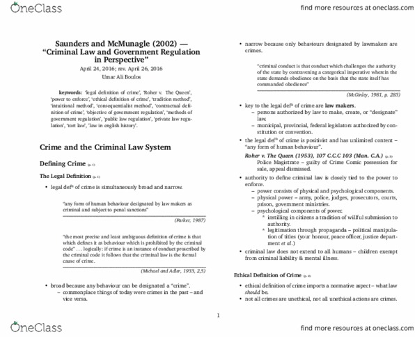 LAWS 2301 Chapter Notes - Chapter 1: Ozone Depletion, Vehicle Insurance, Macedonian Denar thumbnail