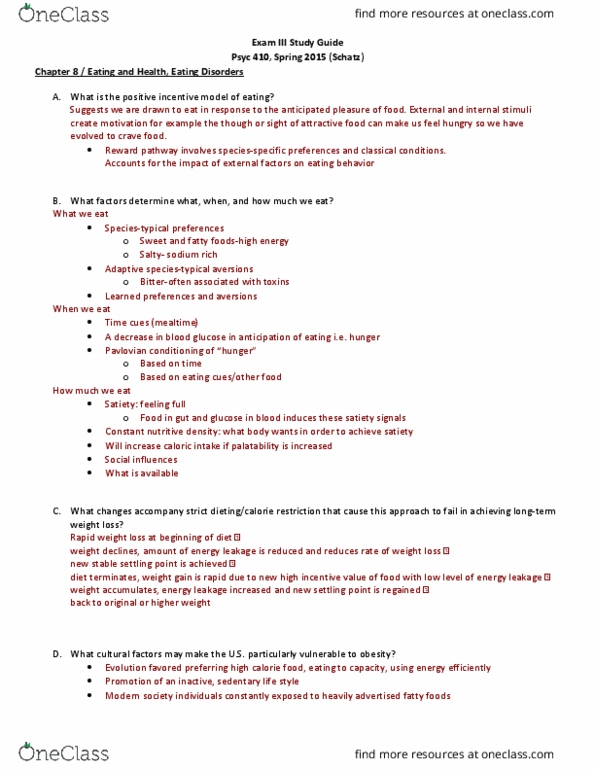 PSYC 410 Lecture Notes - Lecture 31: Anhedonia, Aripiprazole, Conduct Disorder thumbnail