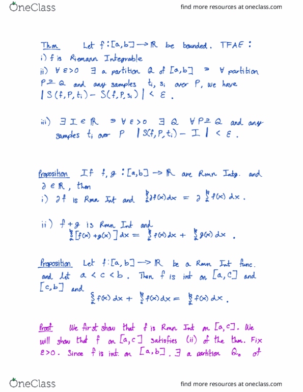 MATH 409 Lecture Notes - Lecture 35: Riemann Integral, List Of Mathematical Jargon, Cenote thumbnail