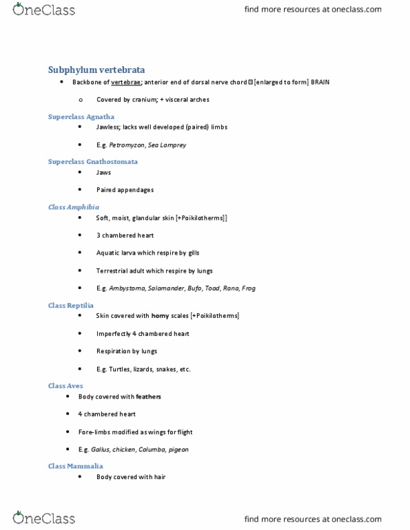 BIOL 2030 Chapter Notes - Chapter 9-10: Sinus Venosus, Cloaca, Seminal Vesicle thumbnail