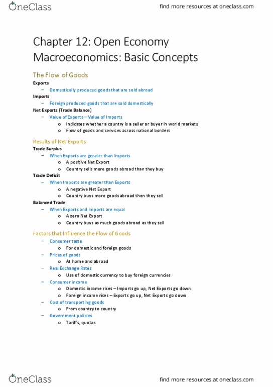 ECON 1BB3 Lecture Notes - Lecture 12: Cameco, Foreign Direct Investment, Mutual Fund thumbnail