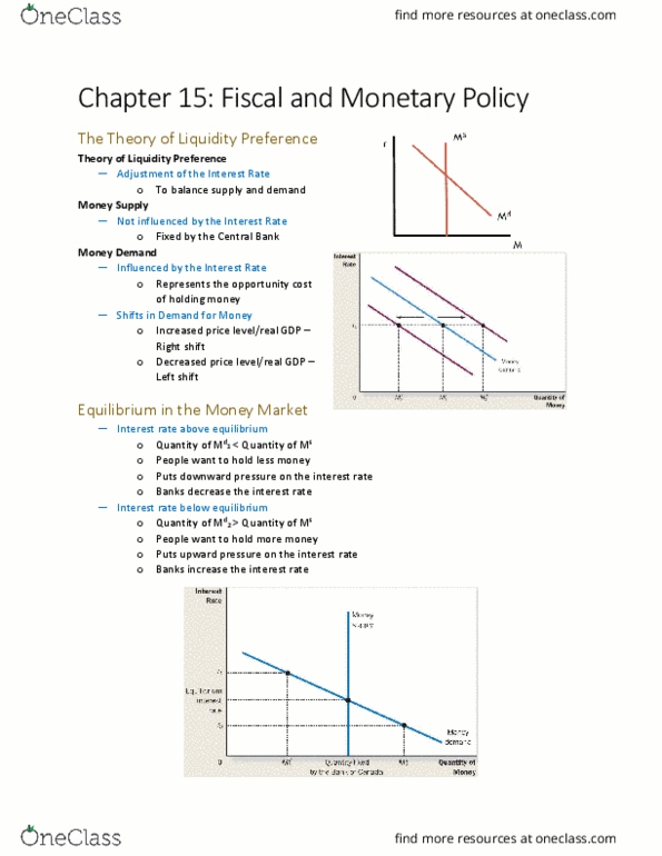 ECON 1BB3 Lecture Notes - Lecture 15: Fiscal Multiplier, Exchange Rate, Aggregate Demand thumbnail