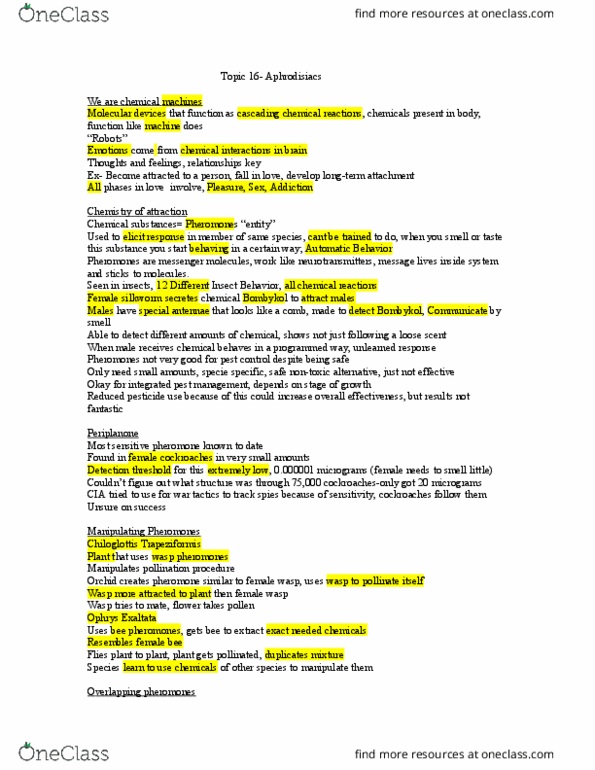 BPS 1101 Lecture Notes - Lecture 16: Methylparaben, Artificial Insemination, Anal Gland thumbnail