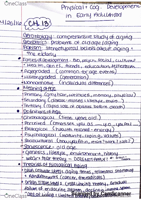 PSYC 232 Lecture 13: CH 13 Notes thumbnail