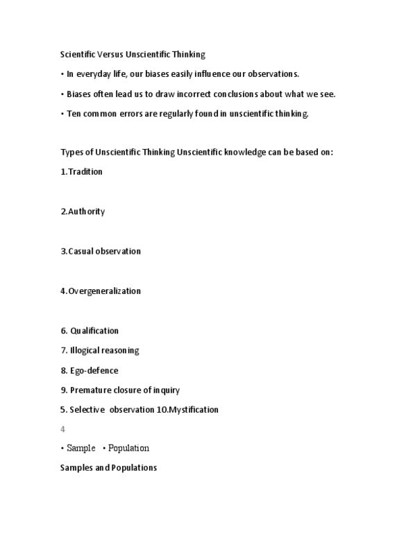 Sociology 1020 Lecture Notes - Spurious Relationship, Contingency Table, Operationalization thumbnail