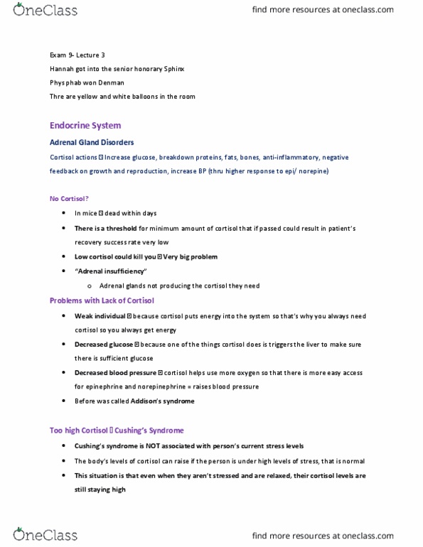 EEOB 2520 Lecture Notes - Lecture 29: Epiphyseal Plate, Insulin-Like Growth Factor 1, Neural Development thumbnail