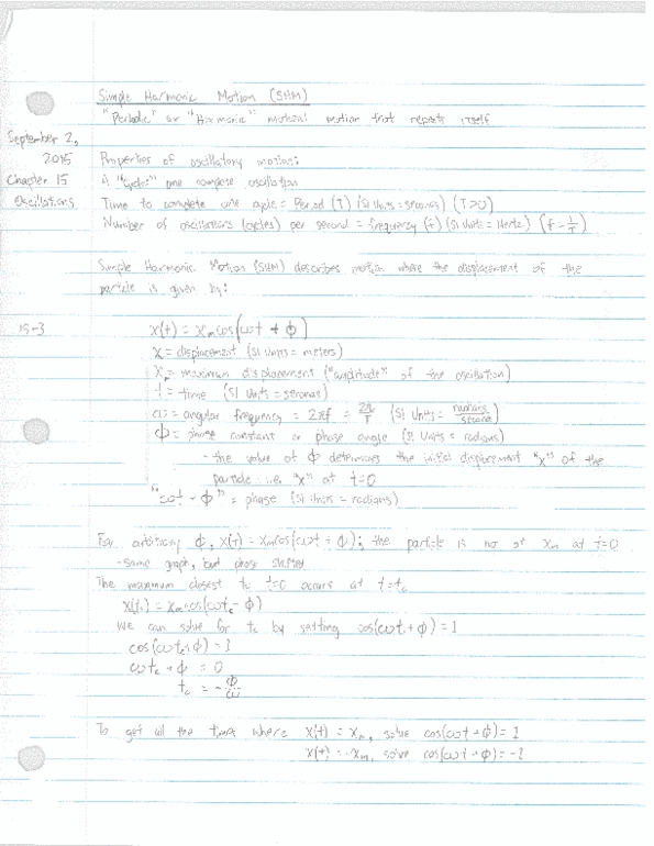 PHYS130 Lecture Notes - Lecture 1: Damping Ratio, Costco, International System Of Units thumbnail