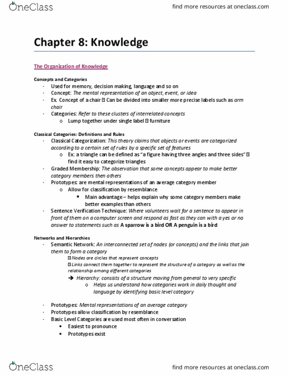 PSYA01H3 Chapter Notes - Chapter 8: Problem Solving, Fallacy, Vocal Folds thumbnail