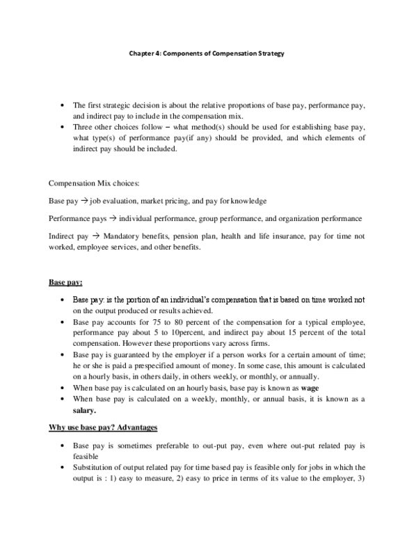 ADMS 3490 Chapter Notes - Chapter 4: Pension, Job Performance, Fixed Cost thumbnail