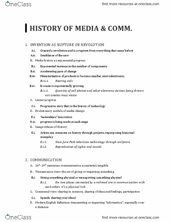 MCC-UE 1003 Lecture Notes - Lecture 7: Computer Mouse, Analog Computer, Linda Nochlin thumbnail