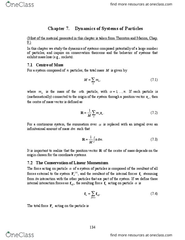 Physics 3151A/B Lecture 8: Systems_Particles thumbnail