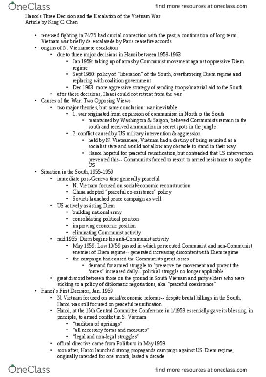 HIST 3322 Lecture Notes - Lecture 4: Us Helicopter thumbnail