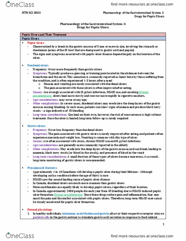 HTHSCI 2H03 Lecture Notes - Lecture 23: Folic Acid, Cyclic Adenosine Monophosphate, Vagus Nerve thumbnail