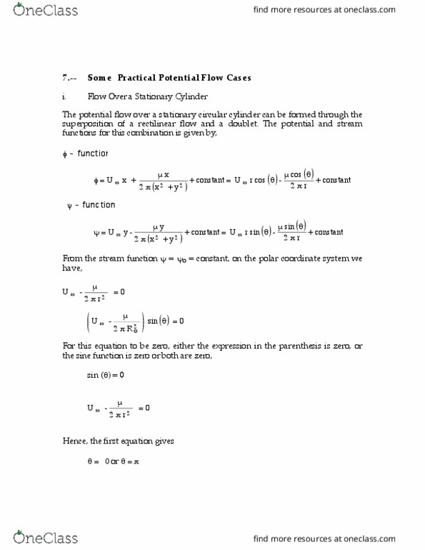 MECH 361 Lecture Notes - Lecture 17: Roll-Off, Polar Coordinate System, Cylindrical Coordinate System thumbnail