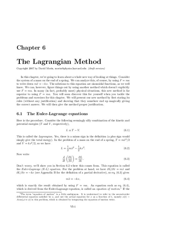 PHYS112 Lecture : Lagrangian Method.pdf thumbnail