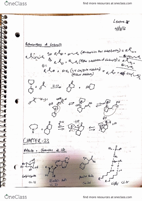 L07 Chem 261 Lecture 36: Orgo Lecture 36 thumbnail