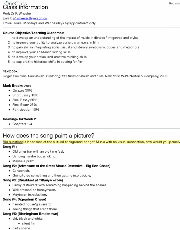 RTA 180 Lecture Notes - Lecture 1: Prohibition In The United States, Medium Shot, Crane Shot thumbnail