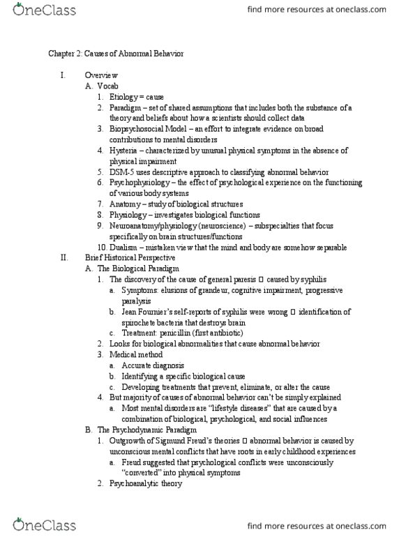 PSYCH 133B Chapter Notes - Chapter 2: Autonomic Nervous System, Parasympathetic Nervous System, Axon Terminal thumbnail