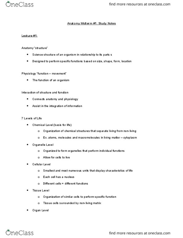 HLSC 1200U Lecture Notes - Lecture 1: Integral Membrane Protein, Lipid Bilayer, Membrane Transport Protein thumbnail