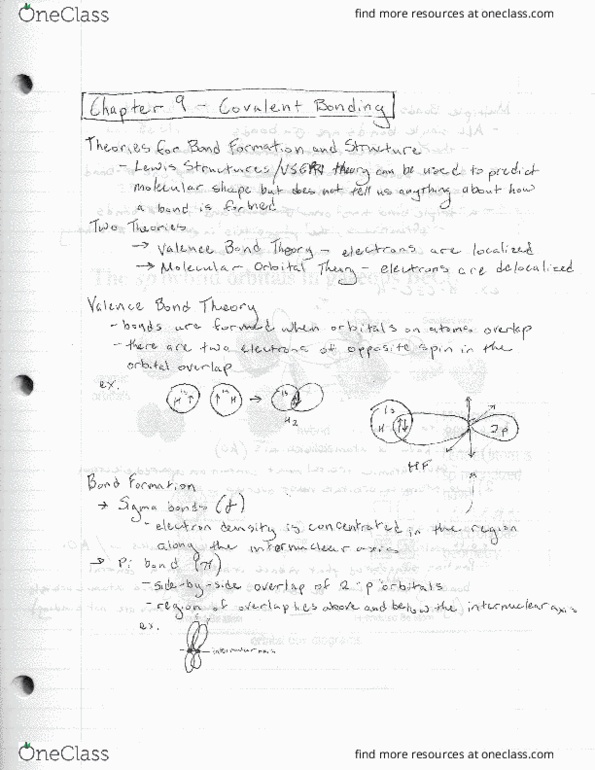 CHEM 6A Lecture Notes - Lecture 16: Beryllium Chloride thumbnail