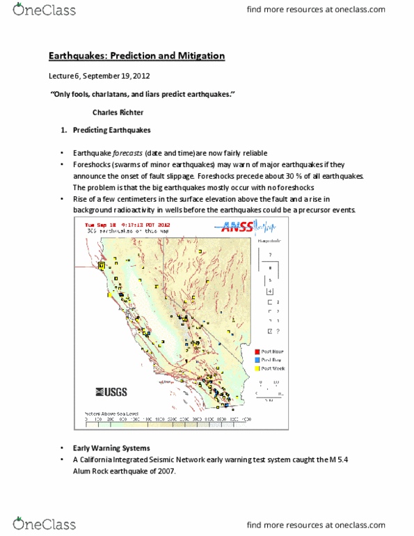 EARTHSC 2GG3 Lecture Notes - Lecture 6: Seattle Fault, Seismic Hazard, Background Radiation thumbnail