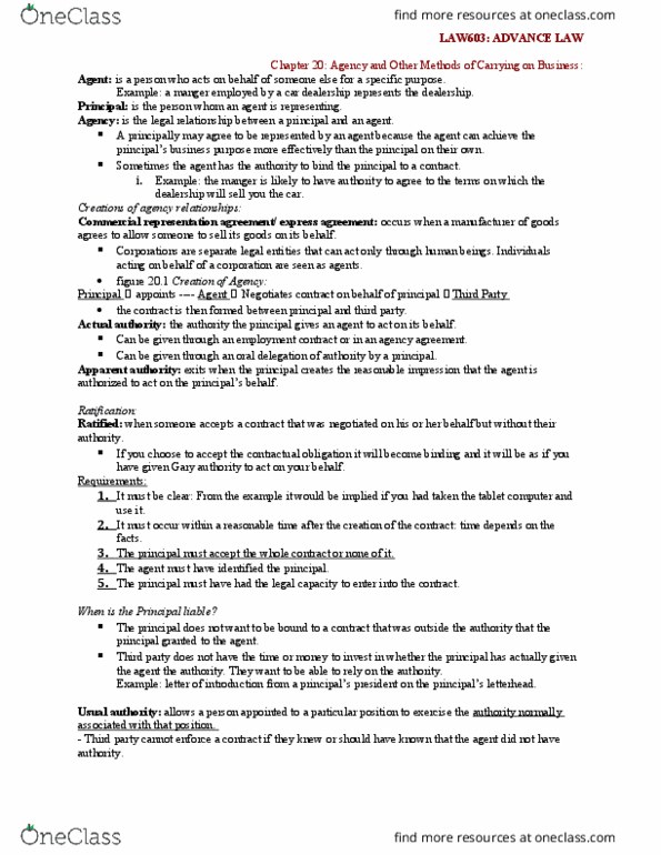 LAW 603 Lecture 1: LAW603NOTES thumbnail