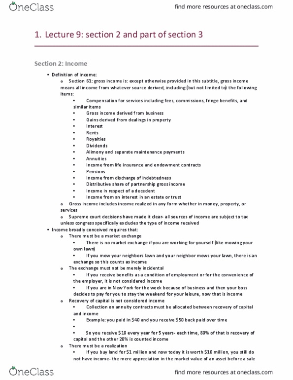 MGMT 127A Lecture Notes - Lecture 9: Term Life Insurance, Gross Income, Life Insurance thumbnail