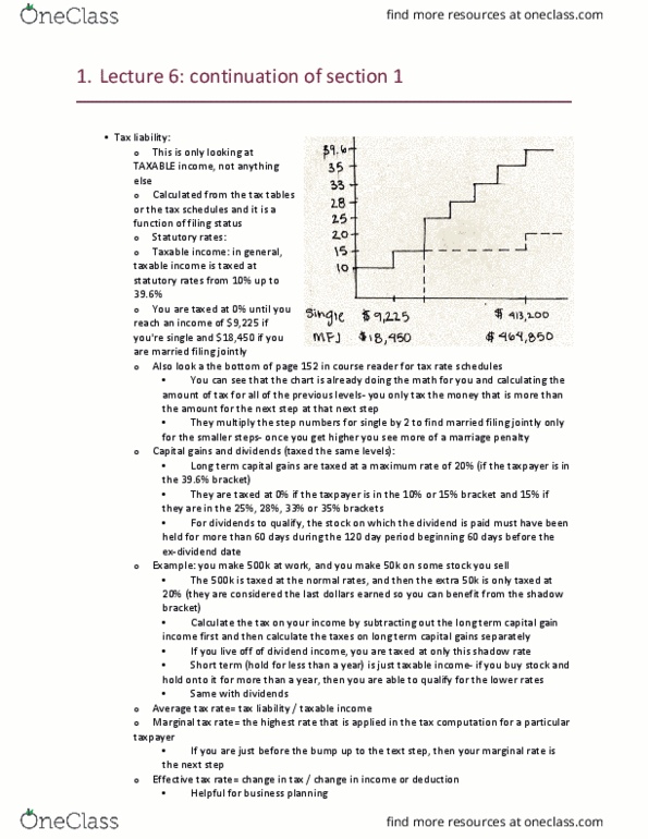 MGMT 127A Lecture Notes - Lecture 6: American Opportunity Tax Credit, Foreign Tax Credit, Child Tax Credit thumbnail