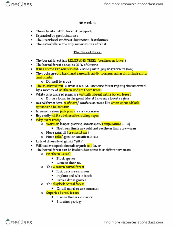 BIOL 2903 Lecture Notes - Lecture 4: Northern Hawk-Owl, Boreal Owl, Spruce Grouse thumbnail