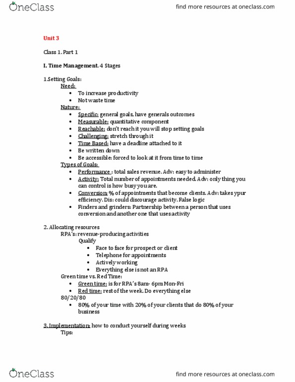 MKT 340 Lecture Notes - Lecture 10: Customer Service, Team Dynamics, Grater thumbnail