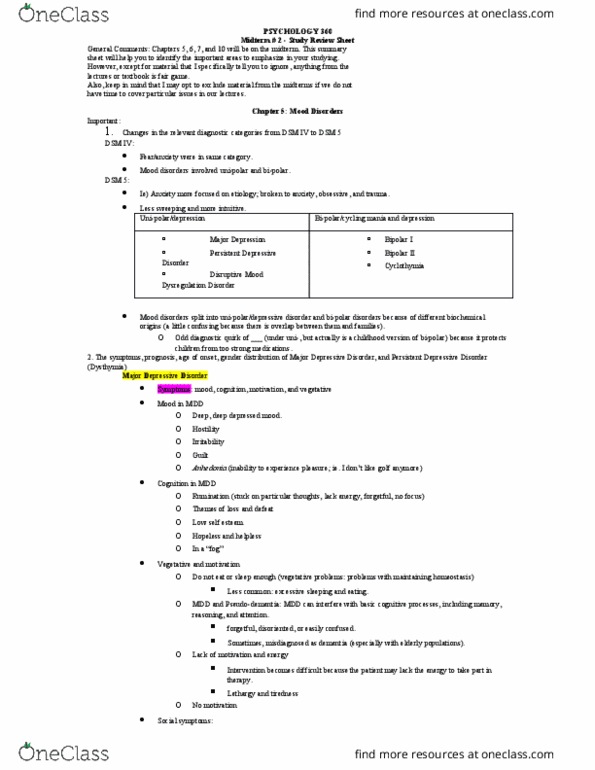 PSYC 360 Lecture Notes - Lecture 2: Benzodiazepine, Barbiturate, Encephalitis thumbnail