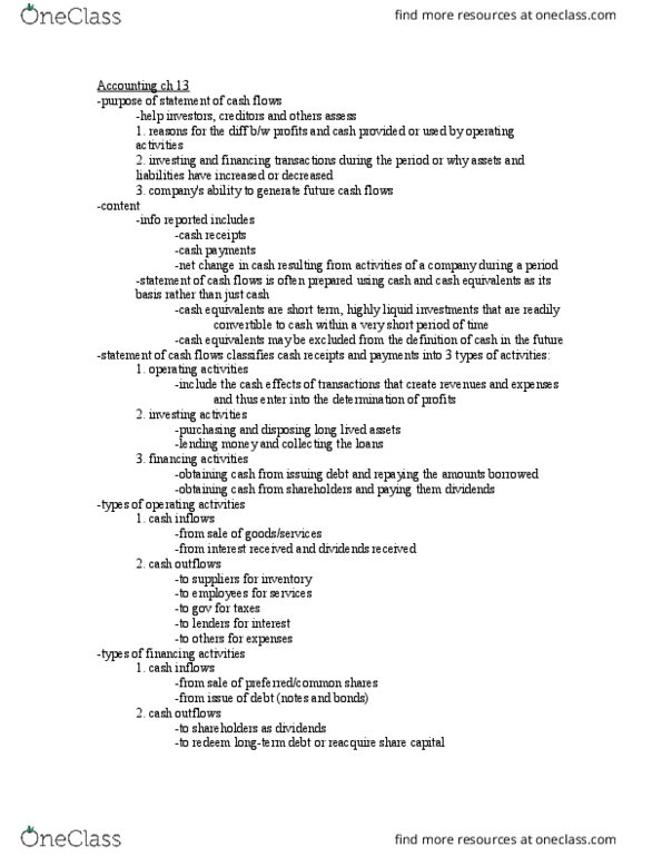 ADM 1340 Lecture Notes - Lecture 13: Current Asset, Deferral, Inventory Turnover thumbnail