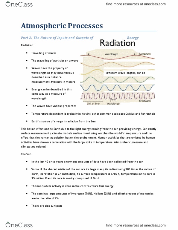 Geography 1100 Lecture Notes - Lecture 13: Humid Continental Climate, Chemosynthesis, Heat Capacity thumbnail