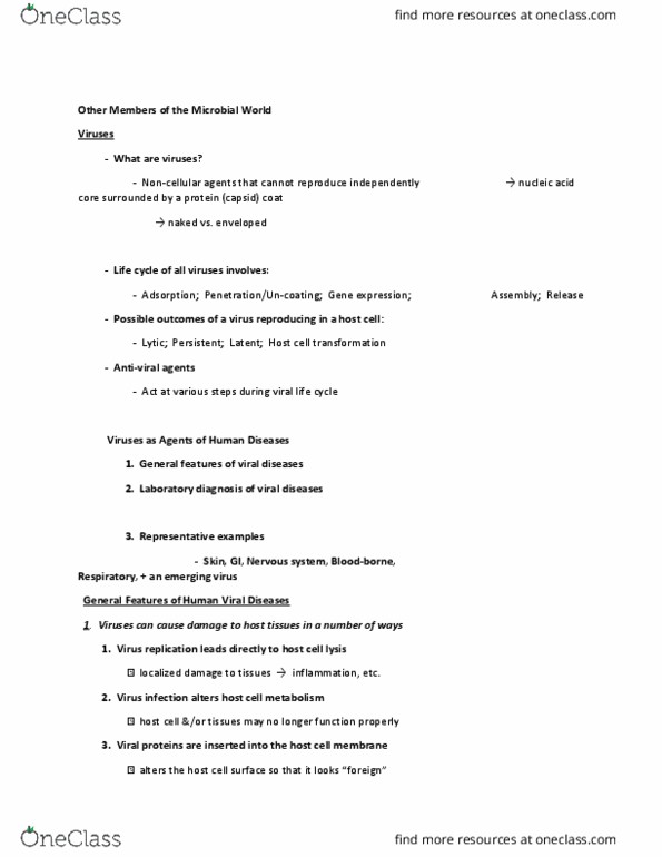 MCIM 224 Lecture Notes - Lecture 9: Famciclovir, Penile Cancer, Gardasil thumbnail