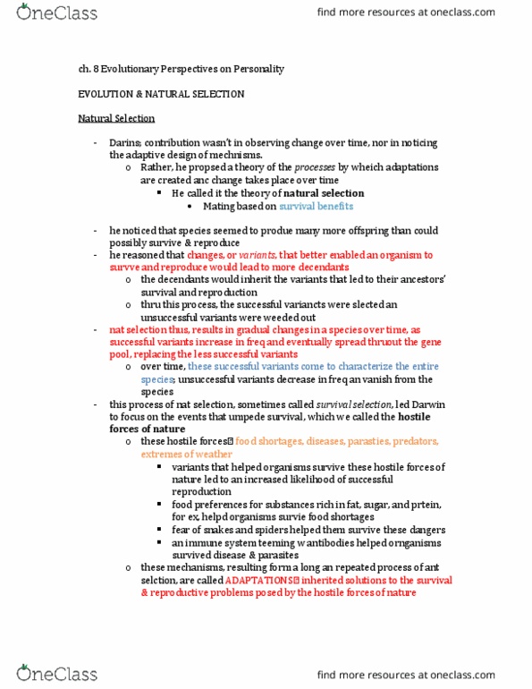 PSYB30H3 Chapter Notes - Chapter 8: Falsifiability, Impulsivity, Egocentrism thumbnail