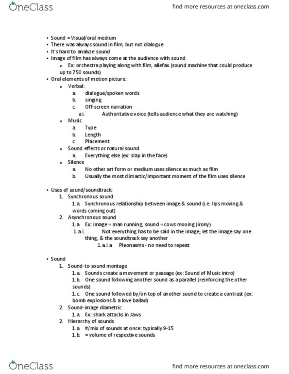 CTCS 190g Lecture Notes - Lecture 7: Jaws 2 thumbnail