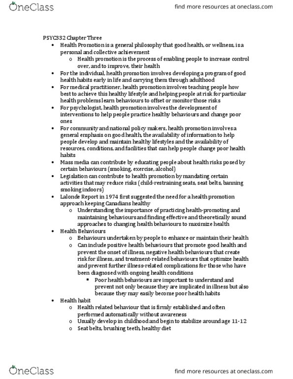 PSYC 333 Chapter Notes - Chapter 3: Disulfiram, Contingency Management, Operant Conditioning thumbnail