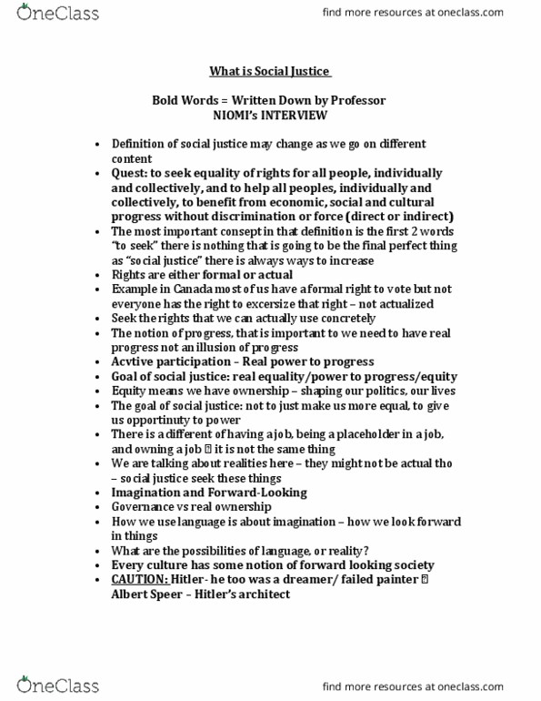 SJST 1000 Lecture Notes - Lecture 1: Classical Liberalism, Ibm Officevision, World Trade Organization thumbnail