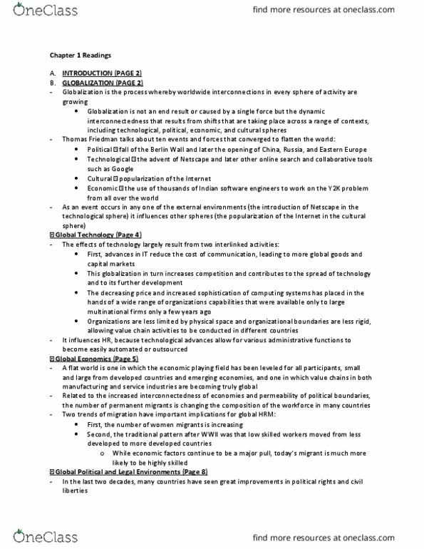 BUS 432 Chapter Notes - Chapter 1: Greenfield Project, Strategic Management, Year 2000 Problem thumbnail