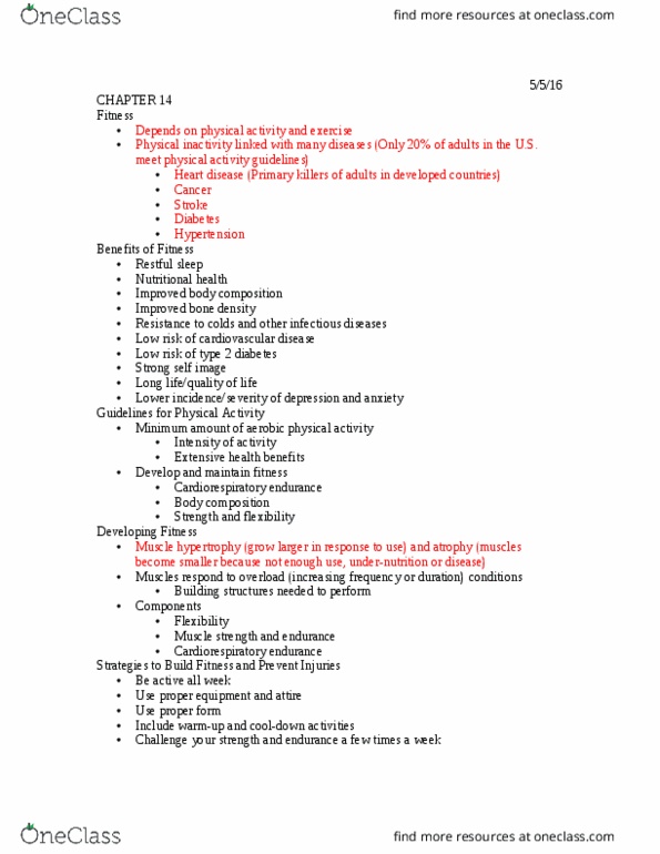 NTDT200 Lecture Notes - Lecture 20: Hyperthermia, Carnitine, Leucine thumbnail