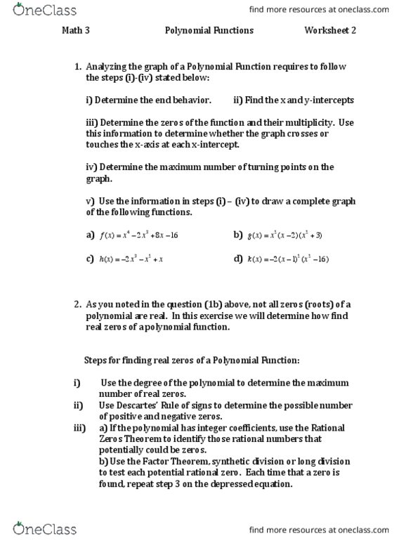 ANTH 2 Lecture 2: Worksheet 2 (Polynomial) thumbnail