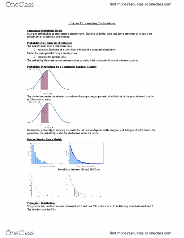Statistical Sciences 1024A/B Lecture Notes - Lecture 11: Triangular Distribution, Statistical Parameter, Bias Of An Estimator thumbnail