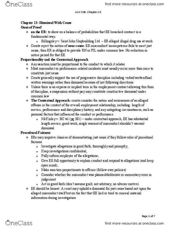 LAW 529 Chapter Notes - Chapter 13: Scotiabank, Asthma, Insolence thumbnail