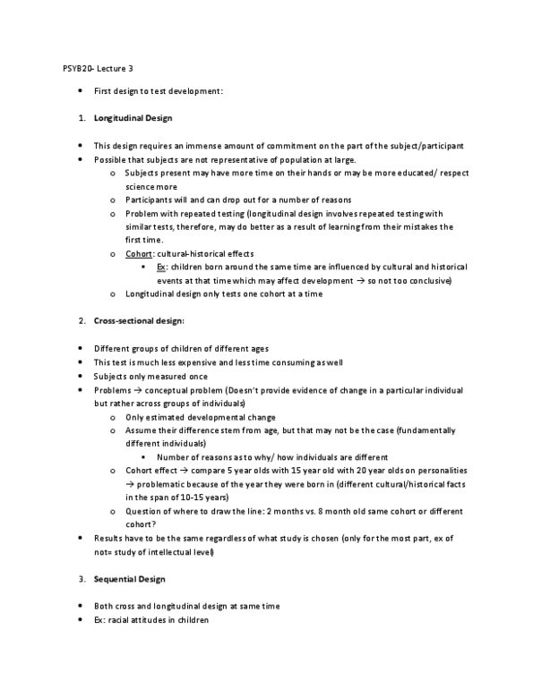 PSYB32H3 Lecture Notes - Lecture 3: Body Language, Demand Characteristics, Phenotype thumbnail