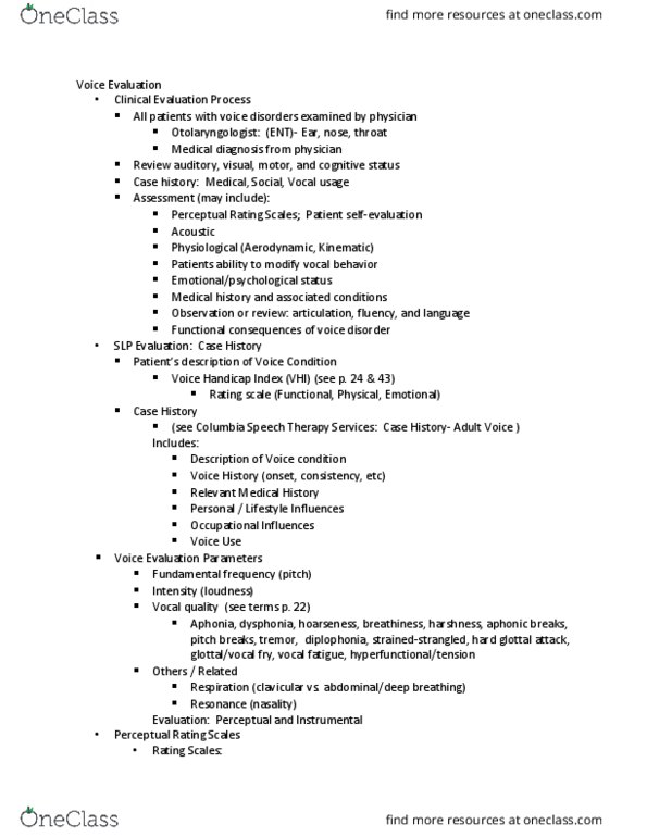 C_S_D 4220 Lecture Notes - Lecture 3: Praat, Phonation, Spectrogram thumbnail