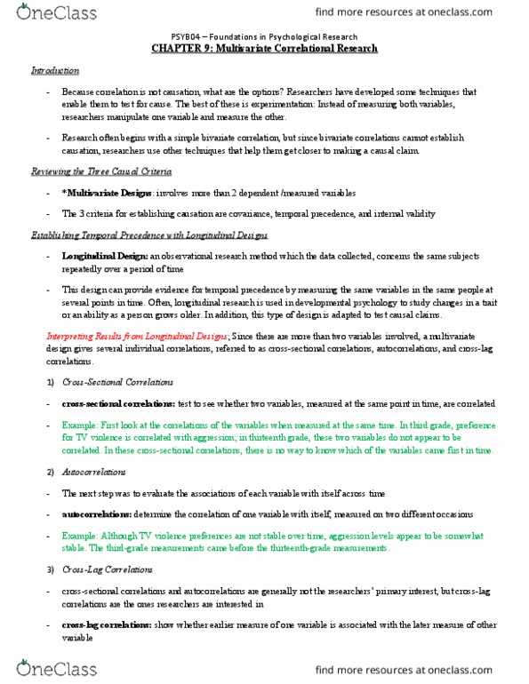 PSYB01H3 Lecture Notes - Lecture 7: Confounding, Construct Validity, Signify thumbnail